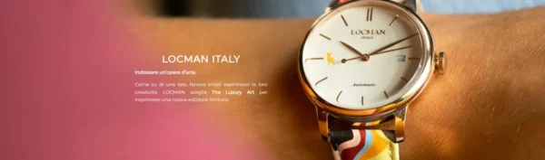 Locman Watches Italy Banner