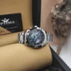 OPTIMA Swiss Dual Time - Mother Pearl Black OSC241-SS-8