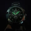 OPTIMA Swiss Dual Time - Mother Pearl Black OSC241-SS-8