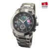 OPTIMA Swiss Dual Time OSC241-SS-8 Black Mother Of Pearl