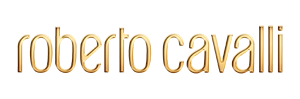 ROBERTO CAVALLI Logo Gold
