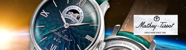 Mathey Tissot Swiss Made 1886 Banner