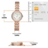 Emporio Armani® Analogue 'Rosa' Women's Watch AR11355