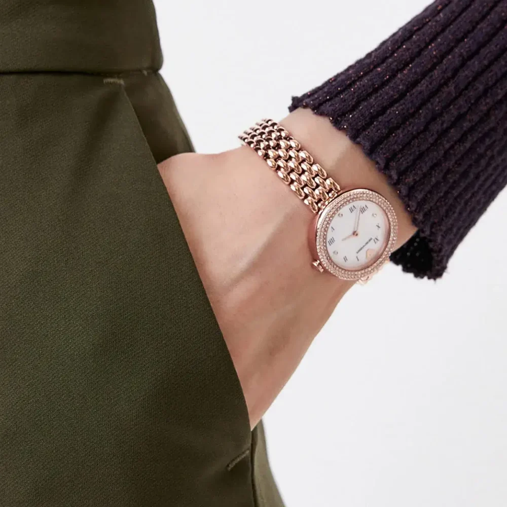 Emporio Armani® Analogue 'Rosa' Women's Watch AR11355